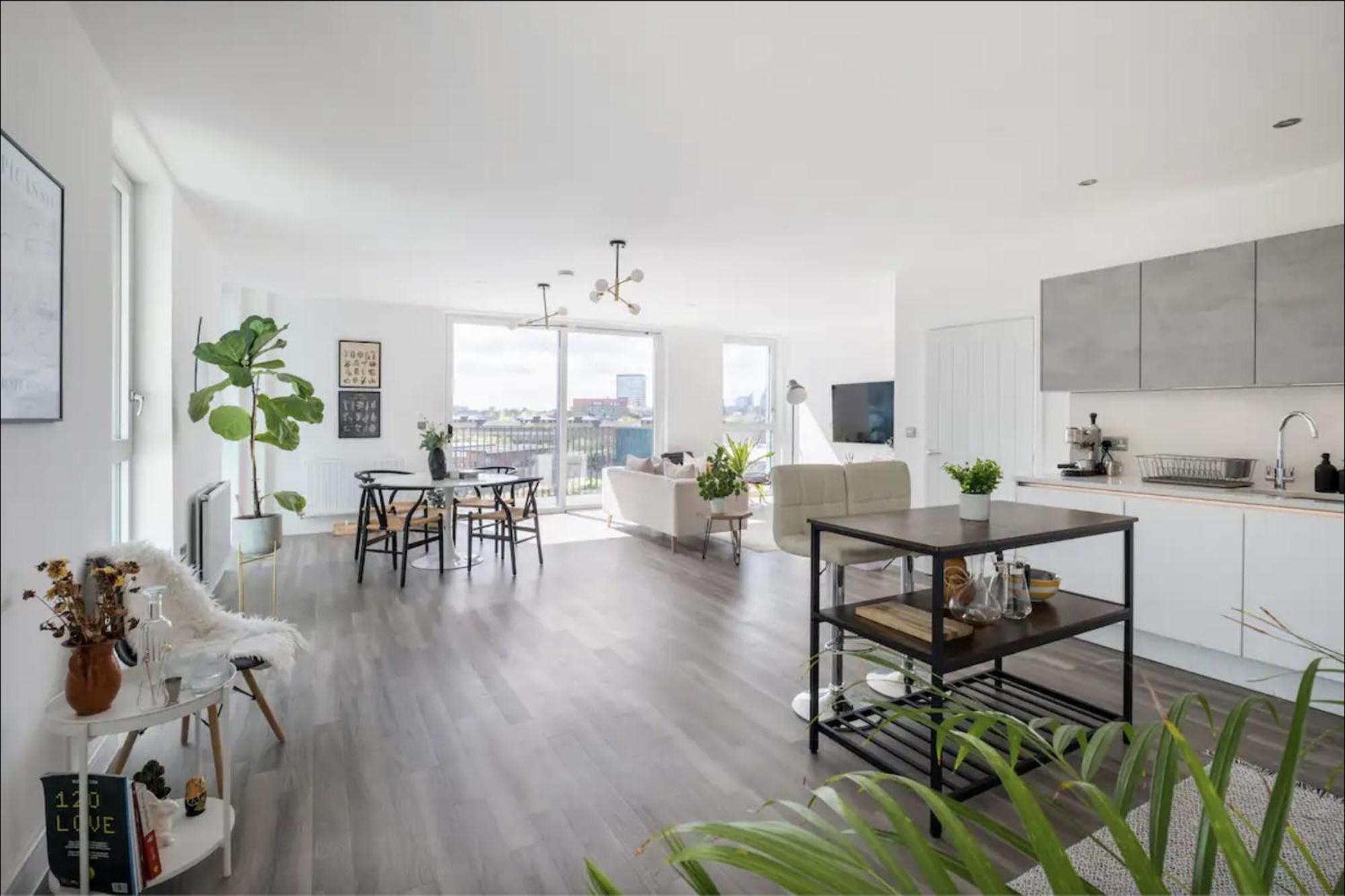 Scandi Style Flat In London With Private Terrace Eksteriør billede